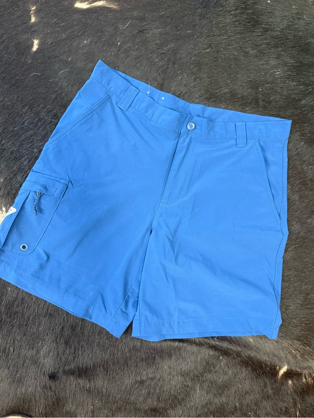 Columbia Men's Bright Blue Cargo Shorts